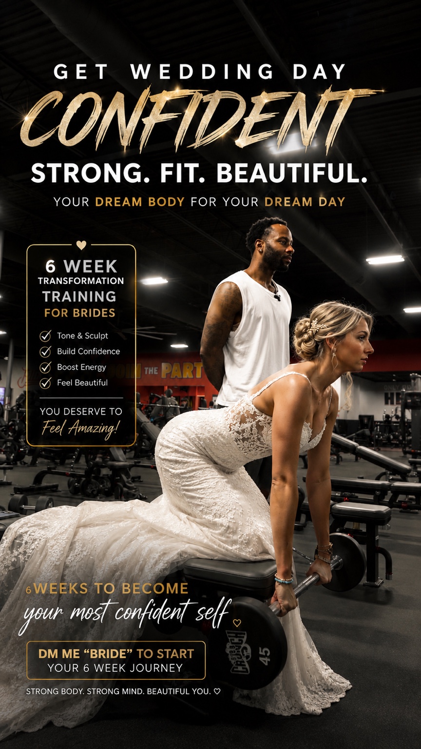 Wedding Day Confidence promotional flyer